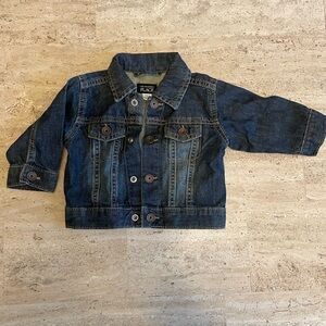 The Children's Place Dark Blue Denim Jacket for Kids